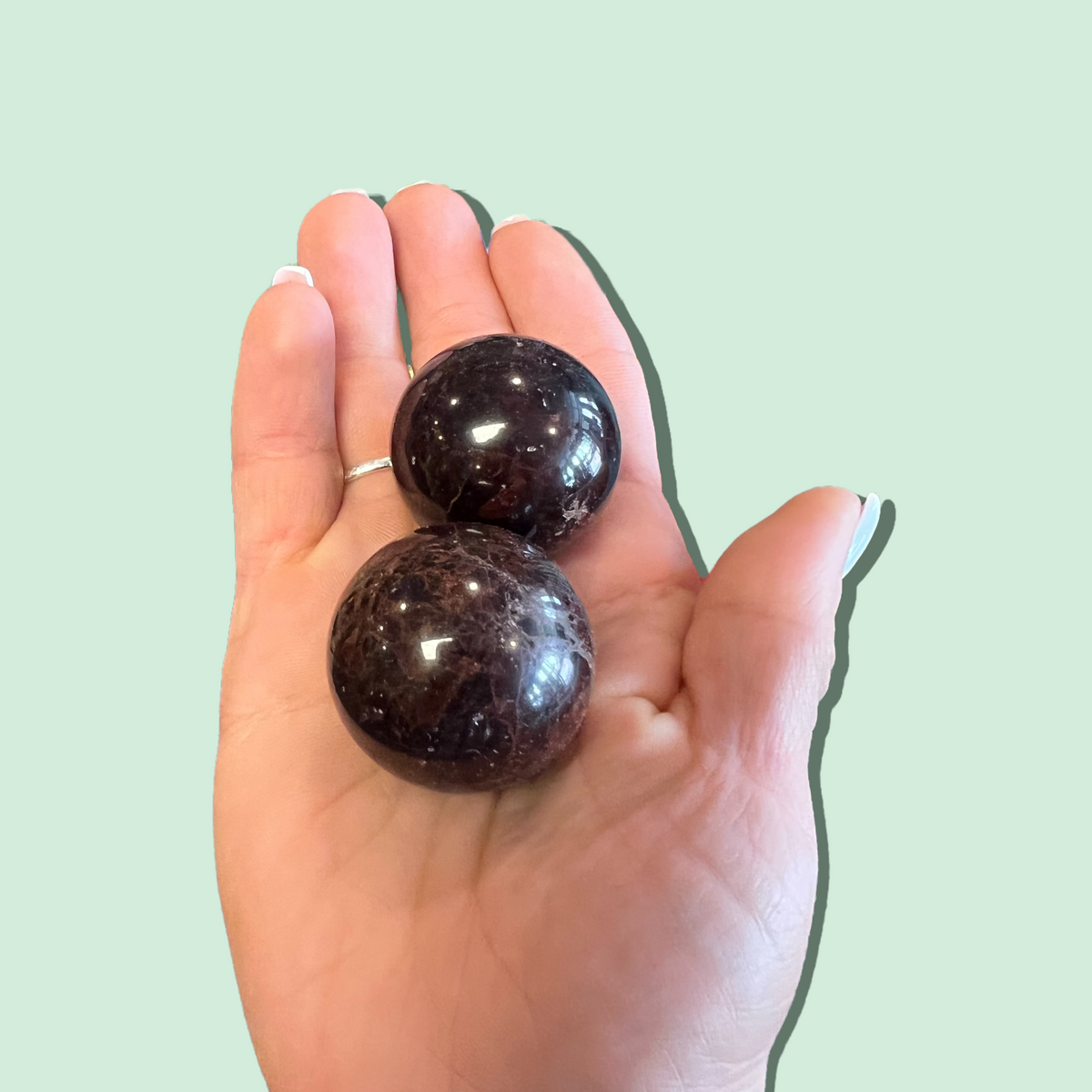 Star Garnet Sphere