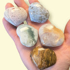 Ocean Jasper Crystal Heart