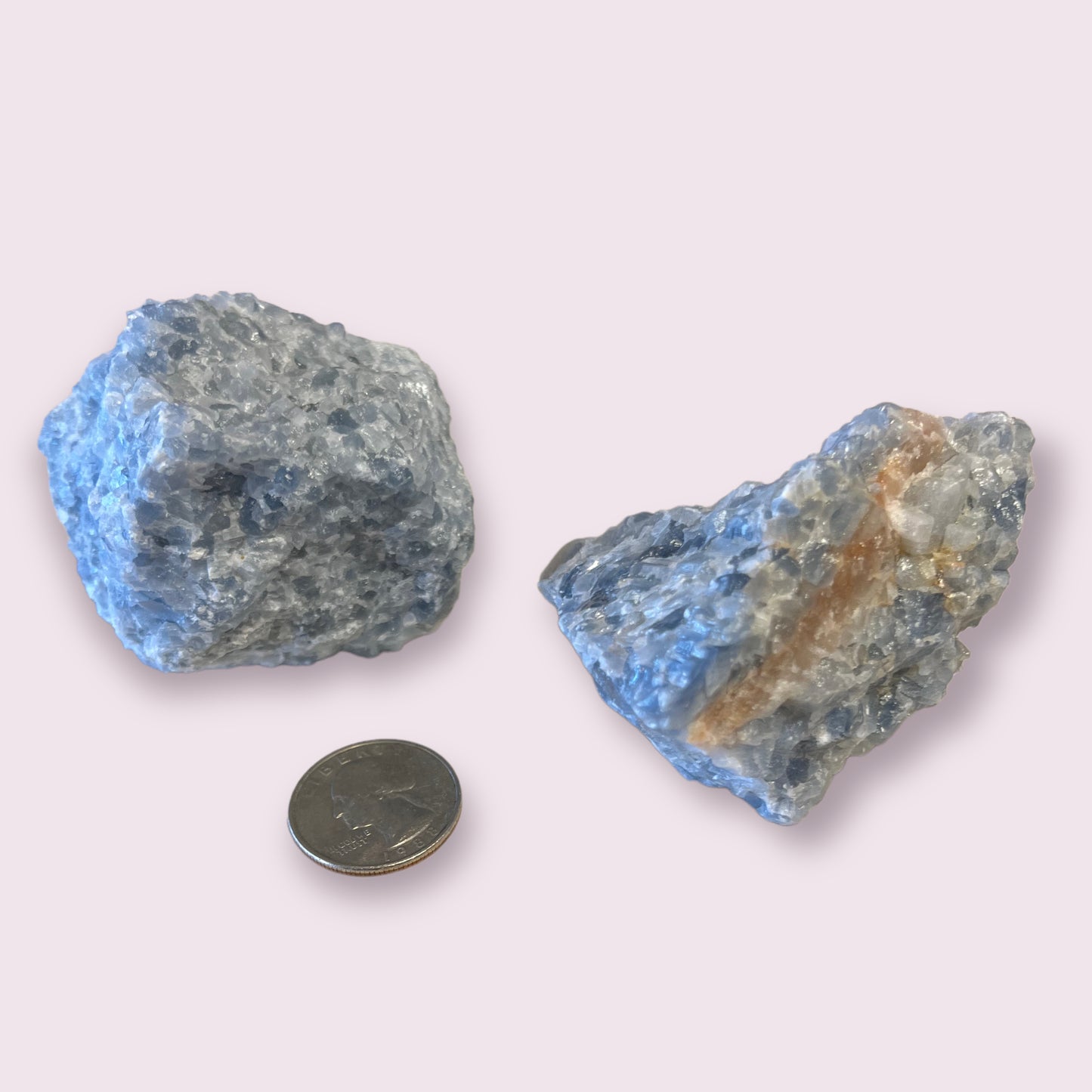 Blue Calcite Raw - Large