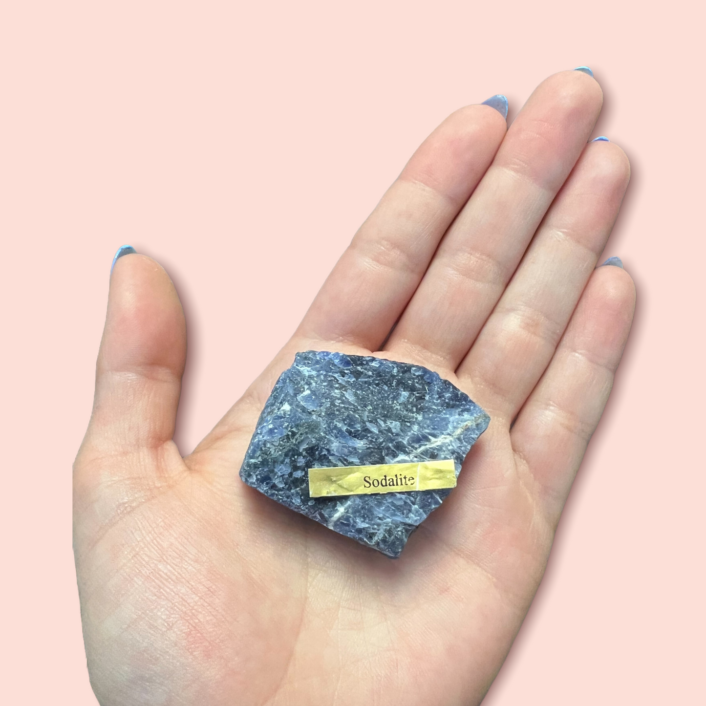 Sodalite Rough 1/2 Flat