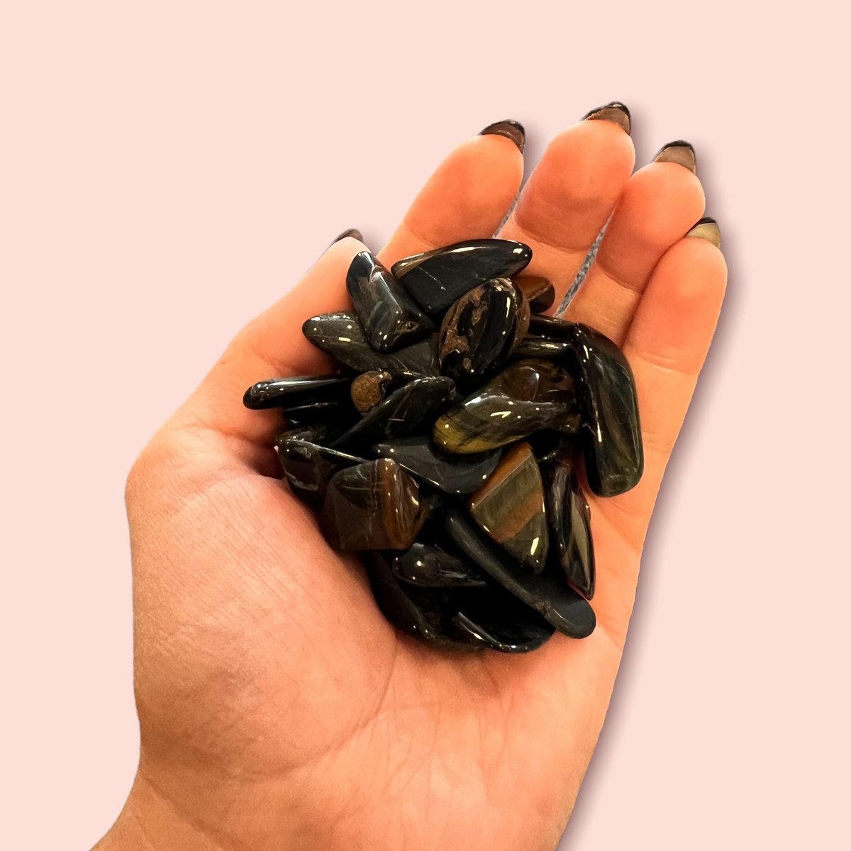 Blue Tigers Eye Tumbled