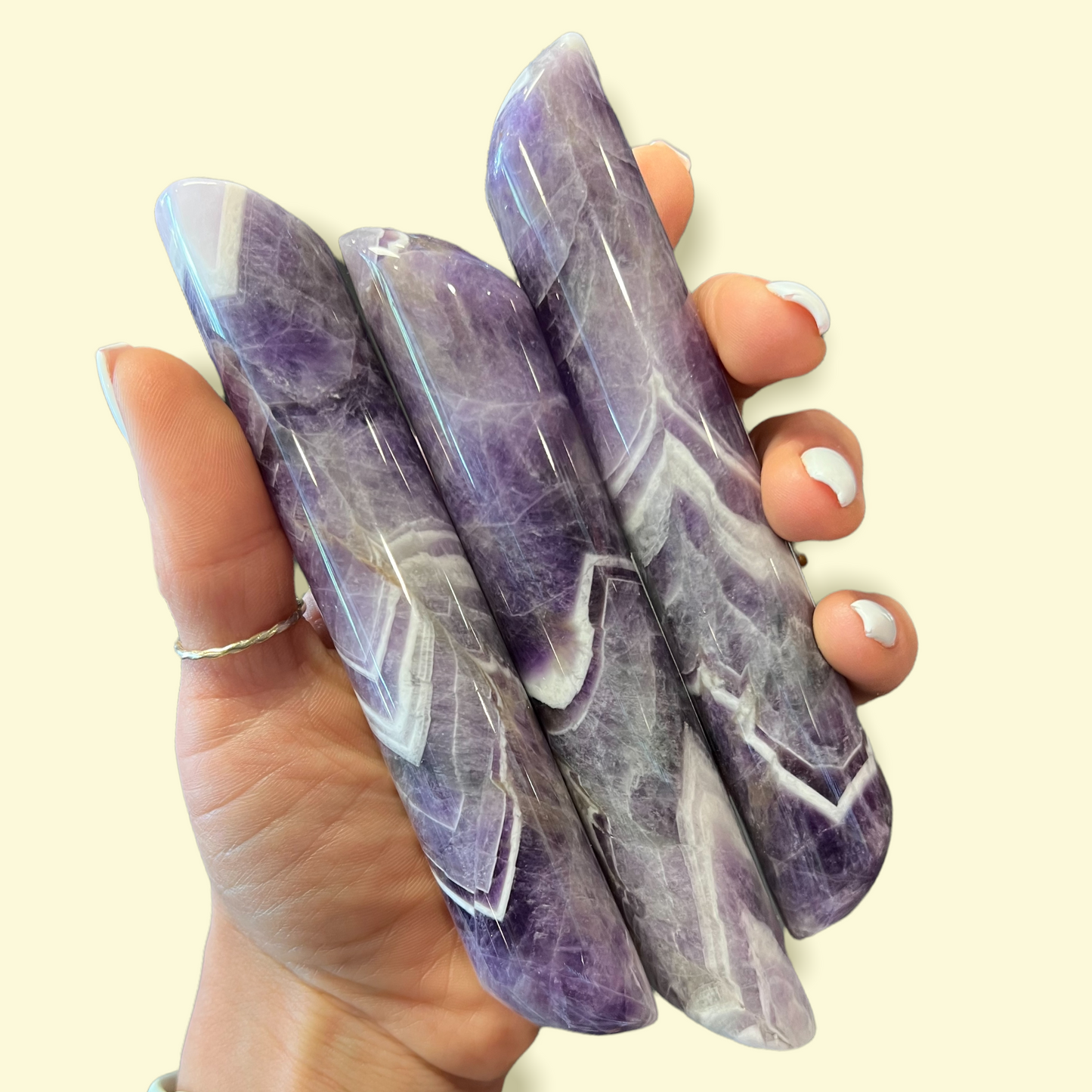 Crystal Massage Magic Wands Medium Amethyst