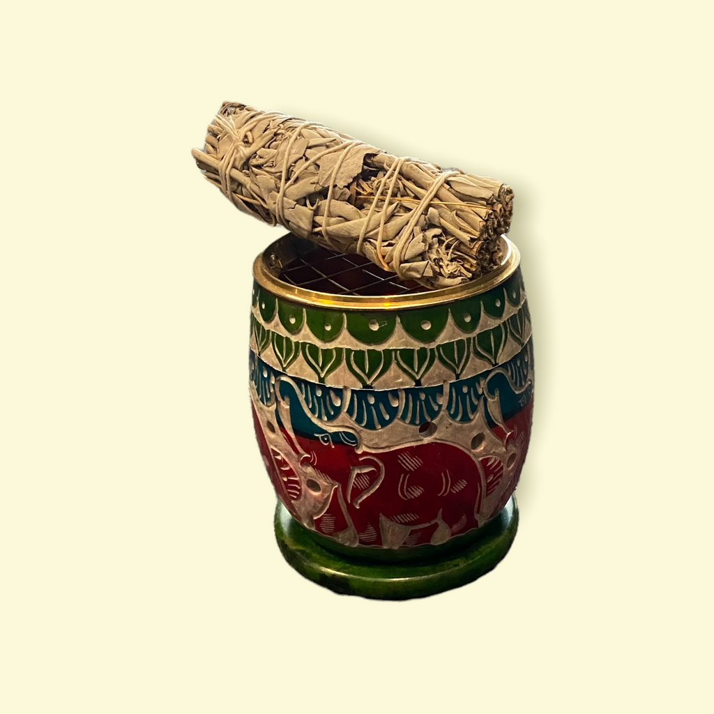 Elephant Incense/Charcoal Burner