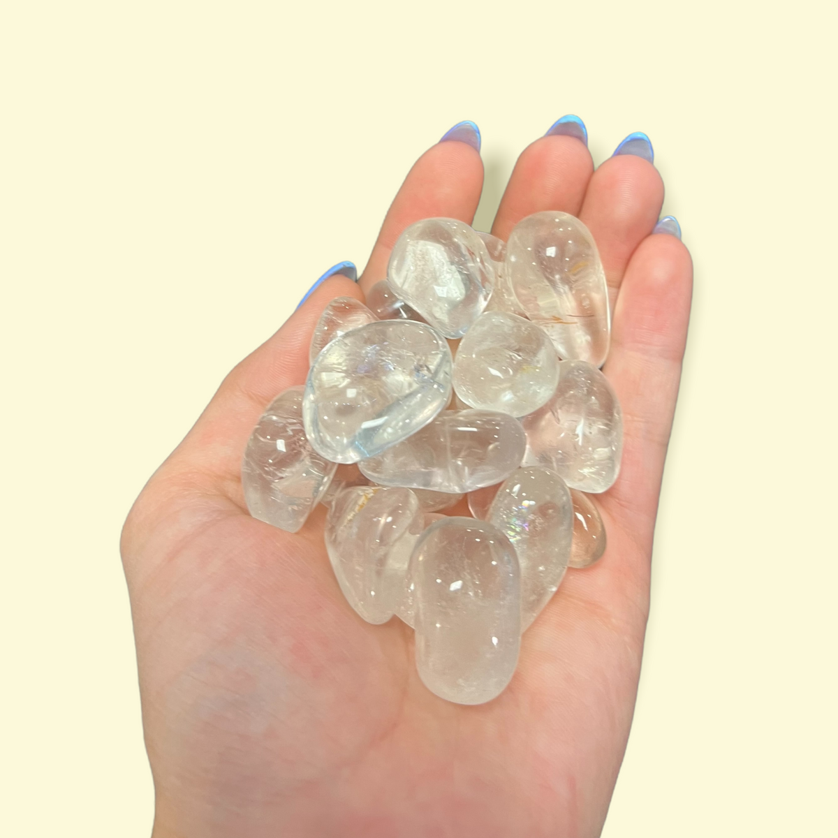 Clear Quartz Tumbled Stones