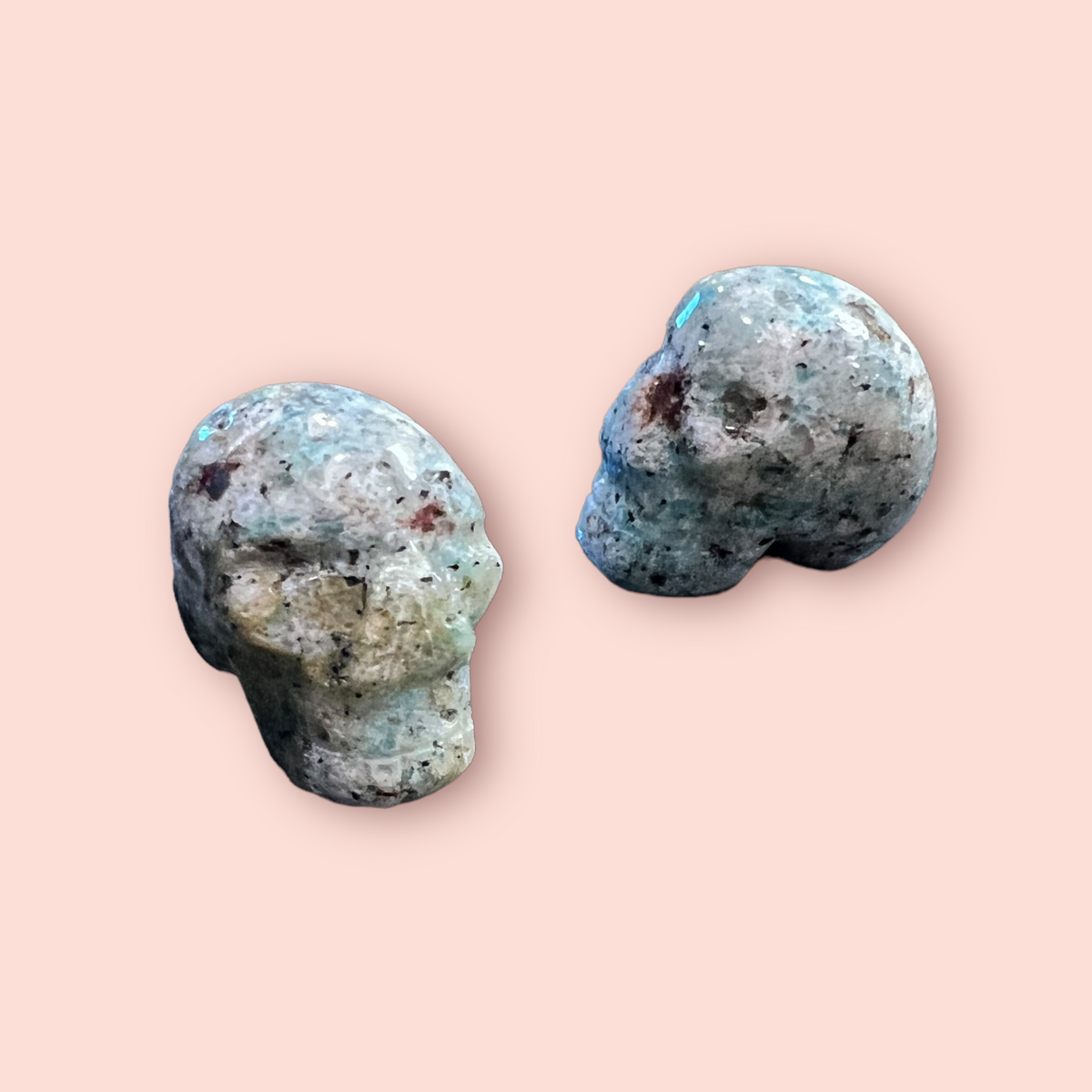Amazonite Mini Skulls 25-30mm