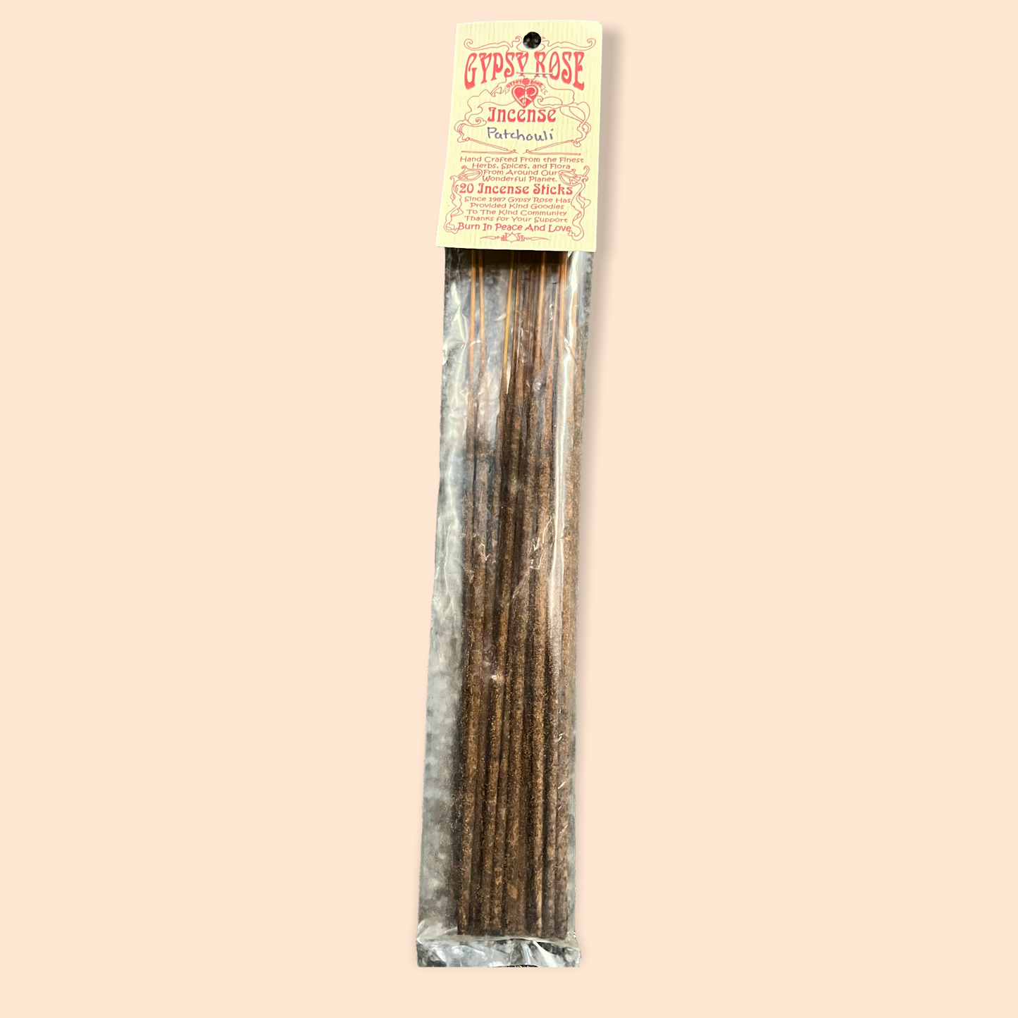 Gypsy Rose Incense 20 Pack