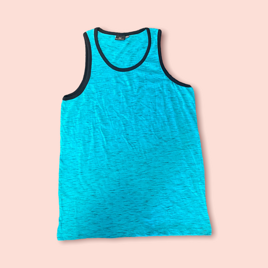 Blue Jersey Tank