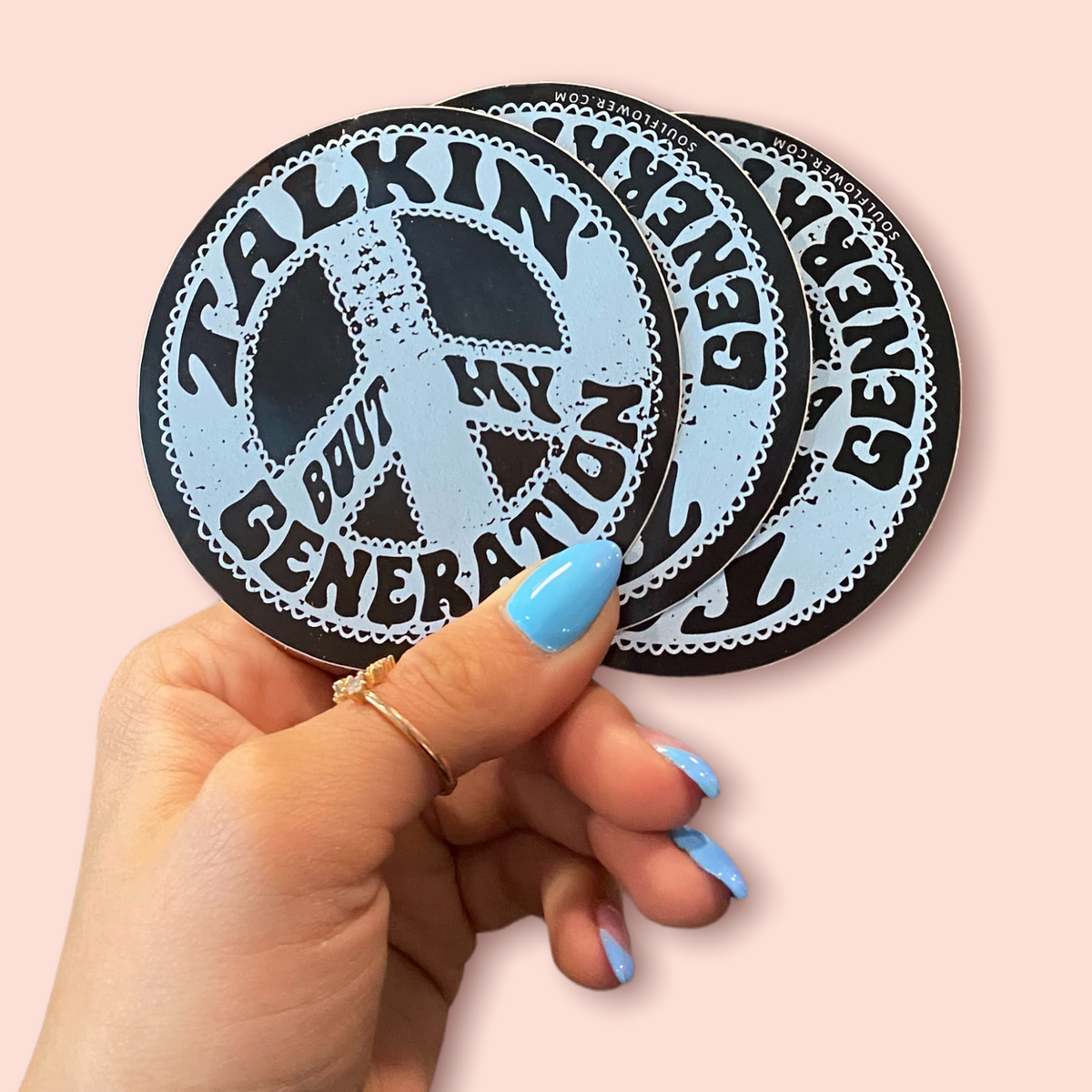 Talk' Bout My Generation Sticker