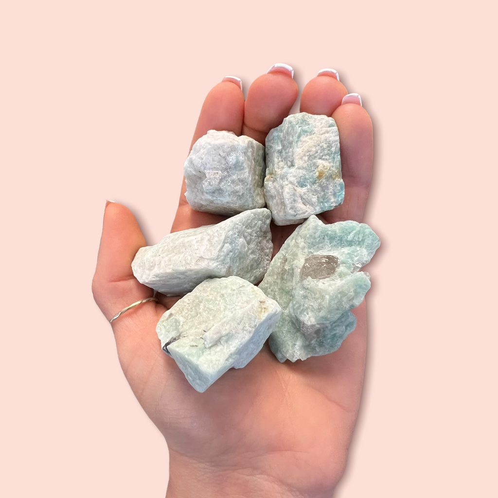 Amazonite Rough Crystals