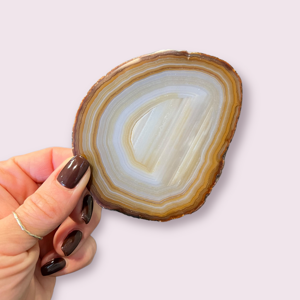 Agate Slice | 70-100mm | Brazil