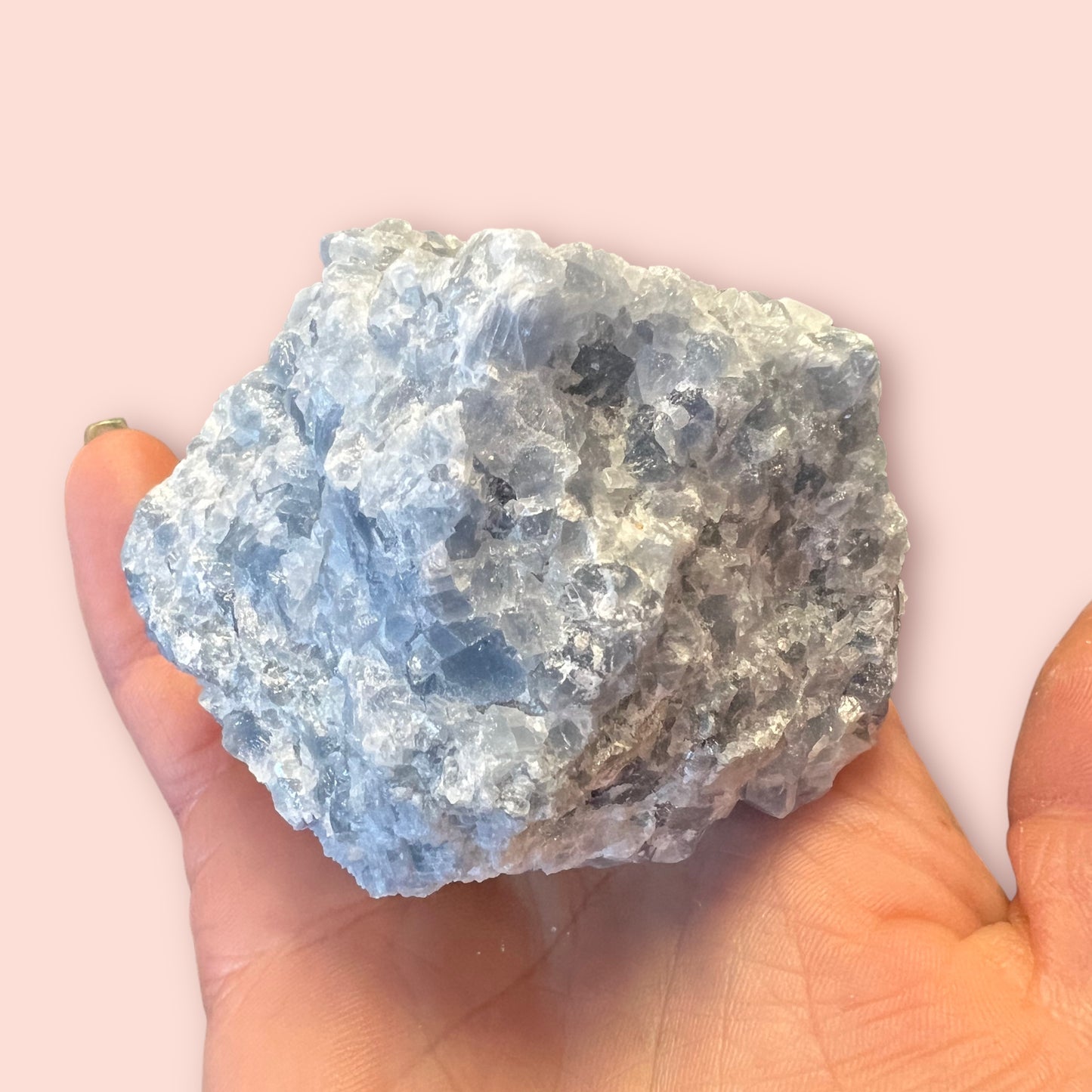 Blue Calcite Raw - Large