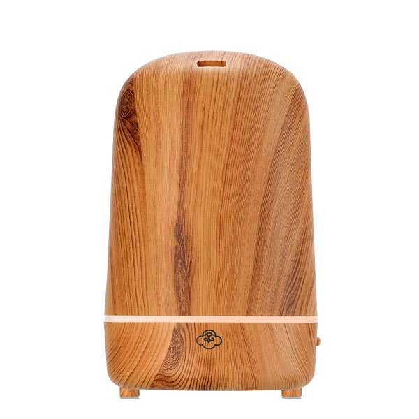 Lighthouse Light Wood Finish Aromatherapy Diffuser