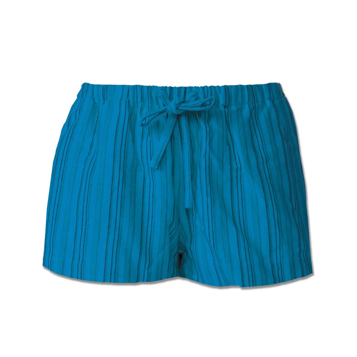 Striped Hippie Tie Shorts Blue Dream