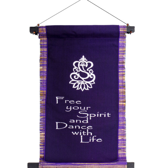 Ganesha Small Seagrass Banner