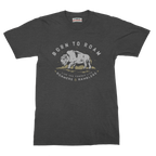 Born to Roam T-Shirt - Heather Charcoal