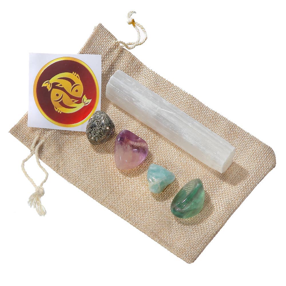 Pisces Sun Sign Crystal Pack