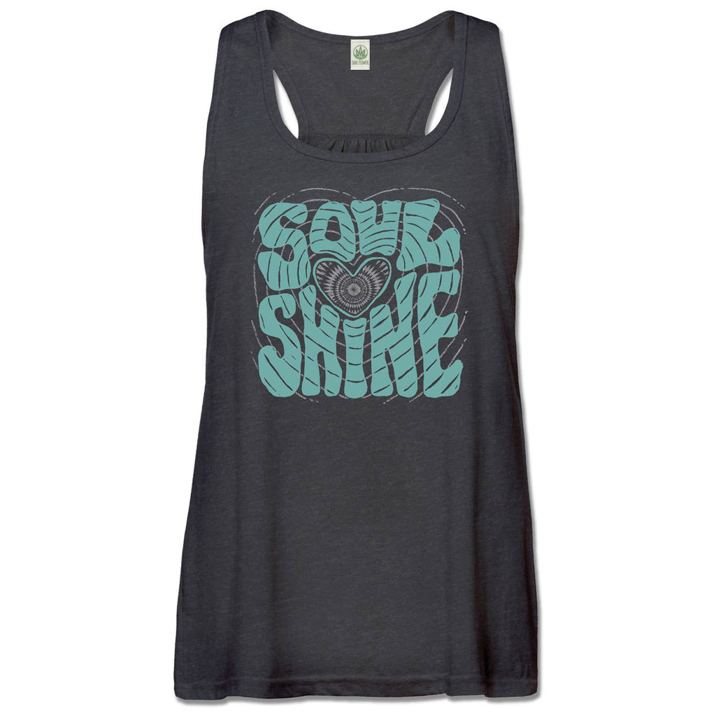 Soul Shine Recycled Racerback Tank