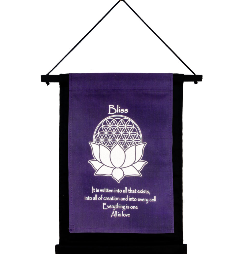 Small Cotton Banner - Bliss