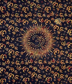 Tie Dye OM Over Print Tapestry