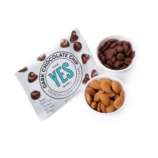 Dark Chocolate Chip - The Yes Bar - Vegan, Paleo, Gluten-Free, Non-GMO
