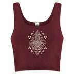Love Warrior Organic Cropped Tank