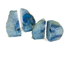 Blue Agate Bookends